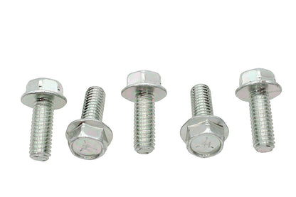 V-Twin Zinc Hex Flange Screws 5/16 inch-18 x 7/8 inch (Pack of 5)