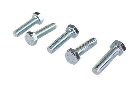 V-Twin Zinc Hex Cap Bolts 5/16 inch-18 x 1-1/4 inch - Pack of 5