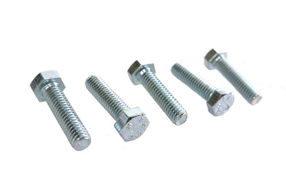 V-Twin Zinc Hex Cap Bolts 5/16 inch-18 x 1-1/4 inch - Pack of 5