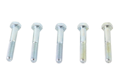 V-Twin Zinc Hex Cap Bolts 5/16 inch-18 x 2 inch, Pack of 5