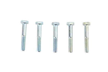 V-Twin Zinc Hex Cap Bolts 5/16 inch-18 x 2 inch, Pack of 5