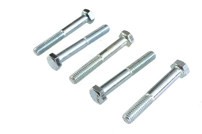 V-Twin Zinc Hex Cap Bolts 5/16 inch x 2-1/4 inch (Pack of 5)