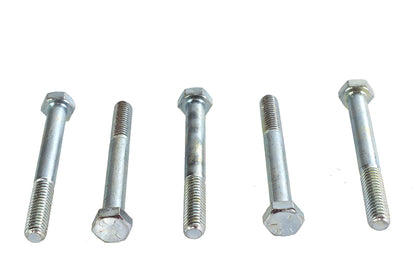 V-Twin Zinc Hex Cap Bolts 5/16 inch-18 x 2-3/4 inch - Pack of 5