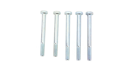 V-Twin Zinc Hex Cap Bolts 5/16 inch-18 x 3-1/4 inch – Pack of 5