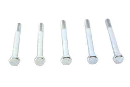 V-Twin Zinc Hex Cap Bolts 5/16 inch-18 x 3-1/4 inch – Pack of 5