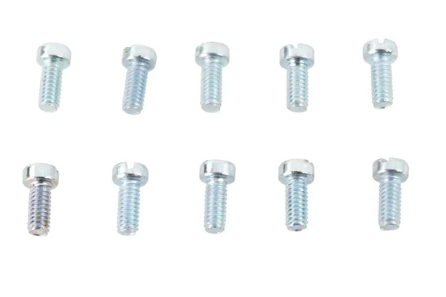 Fillister Head Screw 8-32 N.C. X 3/8 inch Zinc by V-Twin