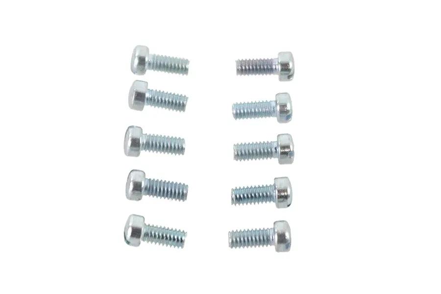 Fillister Head Screw 8-32 N.C. X 3/8 inch Zinc by V-Twin