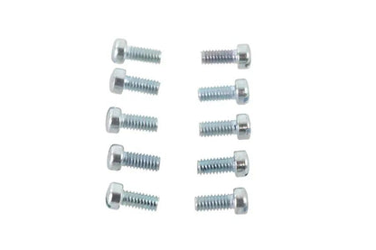 Fillister Head Screw 8-32 N.C. X 3/8 inch Zinc by V-Twin