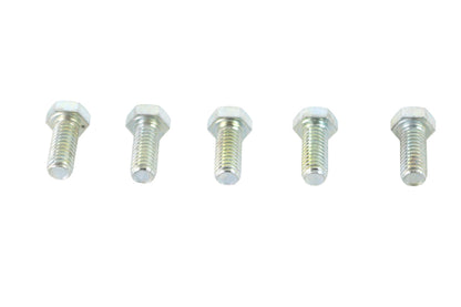 V-Twin Zinc Hex Cap Bolts 3/8 inch-16 x 7/8 inch – Pack of 5