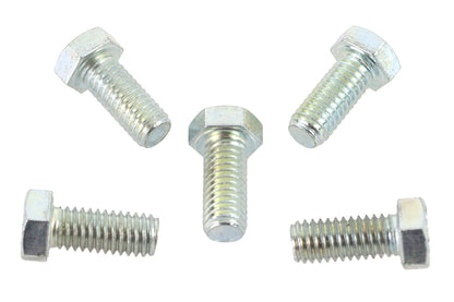 V-Twin Zinc Hex Cap Bolts 3/8 inch-16 x 7/8 inch – Pack of 5