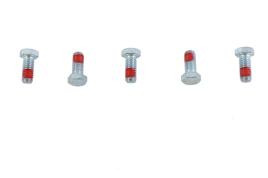 V-Twin Zinc Hex Cap Bolts 3/8 inch-16 x 7/8 inch (Pack of 5)