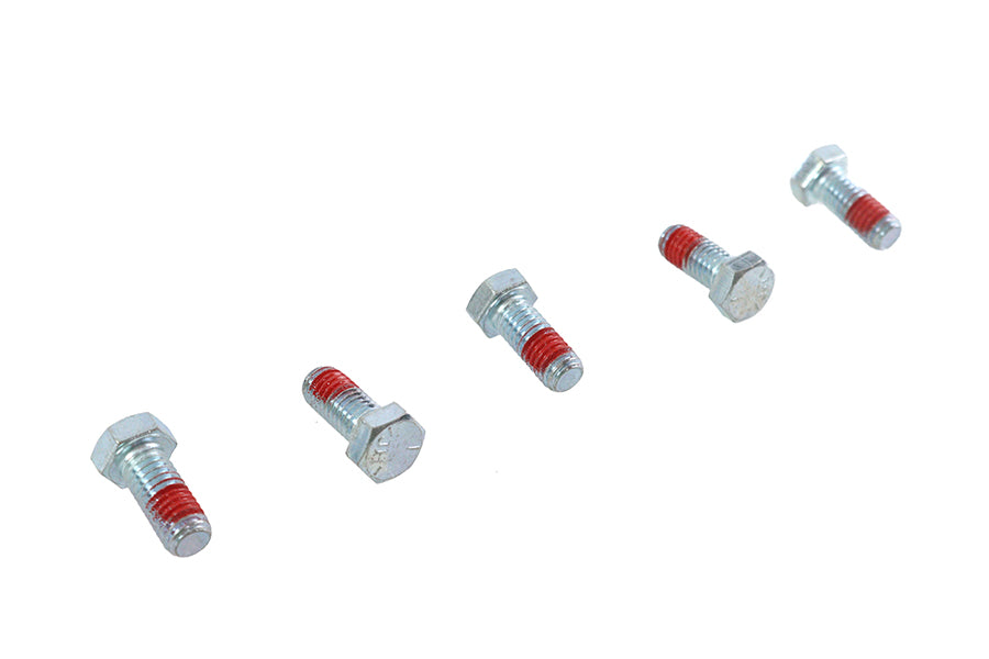 V-Twin Zinc Hex Cap Bolts 3/8 inch-16 x 7/8 inch (Pack of 5)