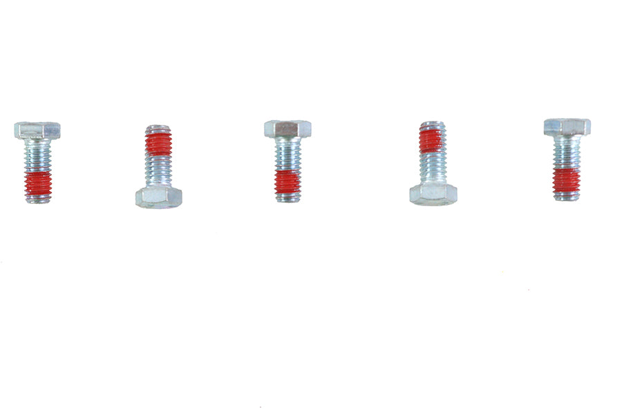 V-Twin Zinc Hex Cap Bolts 3/8 inch-16 x 7/8 inch (Pack of 5)