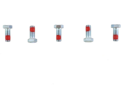 V-Twin Zinc Hex Cap Bolts 3/8 inch-16 x 7/8 inch (Pack of 5)