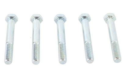 V-Twin Zinc Hex Cap Bolts 3/8 inch-16 x 2-3/4 inch Pack of 5