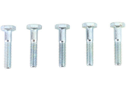 V-Twin Zinc Hex Cap Bolts 7/16 inch-14 x 1 inch (Pack of 5)