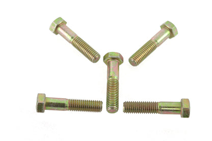 V-Twin Zinc Hex Cap Bolts 1/2 Inch-13 x 2-1/4 Inch – Pack of 5