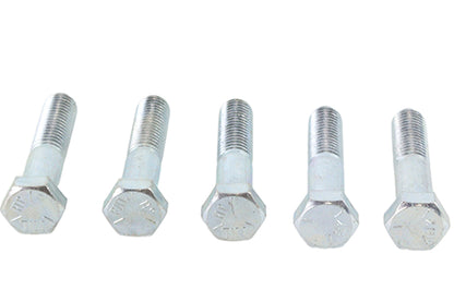 V-Twin Zinc Hex Cap Bolts 1/2 inch-13 x 2-1/2 inch (Pack of 5)