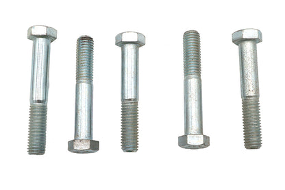 V-Twin Zinc Hex Cap Bolts 1/2 inch-13 x 3 inch (Pack of 5)