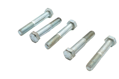 V-Twin Zinc Hex Cap Bolts 1/2 inch-13 x 3 inch (Pack of 5)