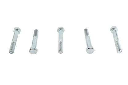 V-Twin Zinc Hex Cap Bolts 1/2 inch-13 x 3-1/4 inch, Pack of 5