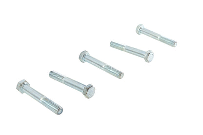 V-Twin Zinc Hex Cap Bolts 1/2 inch-13 x 3-1/4 inch, Pack of 5