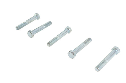V-Twin Zinc Hex Cap Bolts 1/2 inch-13 x 3-1/4 inch, Pack of 5