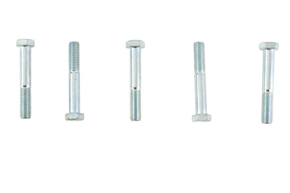 V-Twin Zinc Hex Cap Bolts 1/2 inch-13 x 3-1/4 inch, Pack of 5
