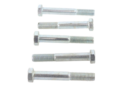 V-Twin Zinc Hex Cap Bolts 1/2 inch-13 x 3-3/4 inch - Pack of 5