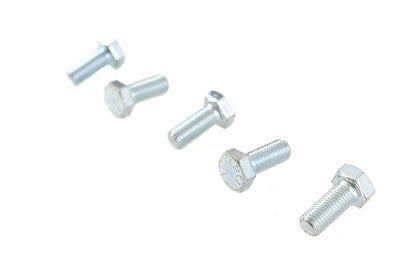 V-Twin Zinc Hex Cap Bolts 5/16 inch-24 x 3/4 inch (Pack of 5)