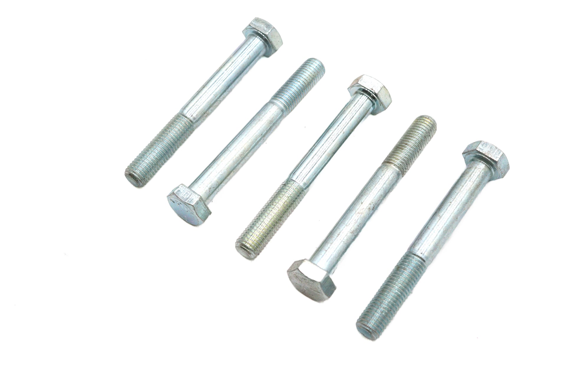 V-Twin Zinc Hex Cap Bolts 5/16 inch-24 x 2-1/2 inch - Pack of 5