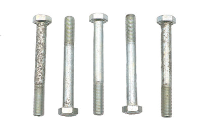 V-Twin Zinc Hex Cap Bolts 5/16 inch-24 x 2-3/4 inch, Pack of 5