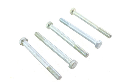 V-Twin Zinc Hex Cap Bolts 5/16 inch-24 x 3-1/4 inch (Pack of 5)