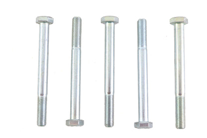 V-Twin Zinc Hex Cap Bolts 5/16 inch-24 x 3-1/4 inch (Pack of 5)