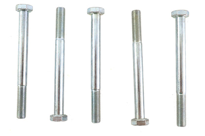 V-Twin Zinc Hex Cap Bolts 5/16 inch-24 x 3-1/2 inch - Pack of 5