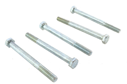 V-Twin Zinc Hex Cap Bolts 5/16 inch-24 x 3-1/2 inch - Pack of 5