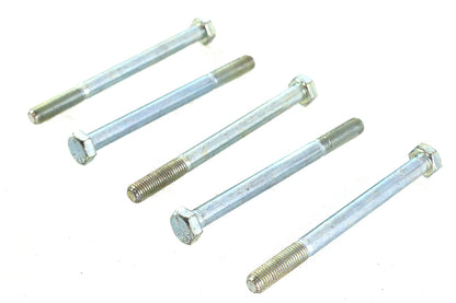 V-Twin Zinc Hex Cap Bolts 5/16 inch-24 x 3-3/4 inch (Pack of 5)