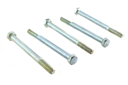 V-Twin Zinc Hex Cap Bolts 5/16 inch-24 x 3-3/4 inch (Pack of 5)