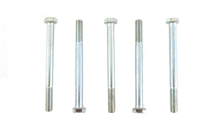 V-Twin Zinc Hex Cap Bolts 5/16 inch-24 x 3-3/4 inch (Pack of 5)