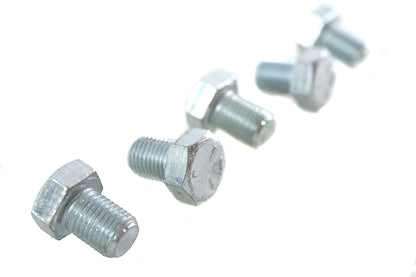 V-Twin Zinc Hex Cap Bolts 3/8 inch-24 x 1/2 inch (Pack of 5)