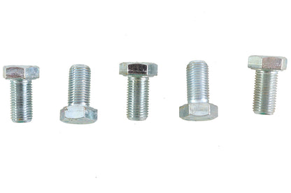 V-Twin Zinc Hex Cap Bolts 3/8 inch-24 x 3/4 inch - Pack of 5