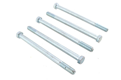 V-Twin Zinc Hex Cap Bolts 3/8 inch-24 x 5-1/2 inch (Pack of 5)