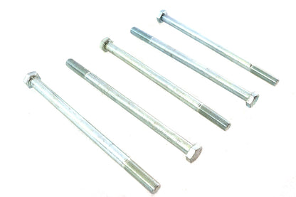 V-Twin Zinc Hex Cap Bolts 3/8 inch-24 x 6 inch (Pack of 5)
