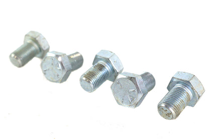 V-Twin Zinc Hex Cap Bolts 1/2 inch-20 x 3/4 inch – Pack of 5