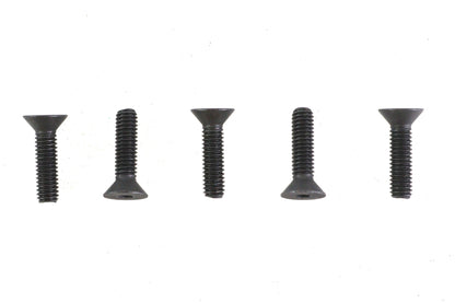 V-Twin Allen Flat Head Screws Black 5/16 inch-18 x 1-1/4 inch (Pack of 5)
