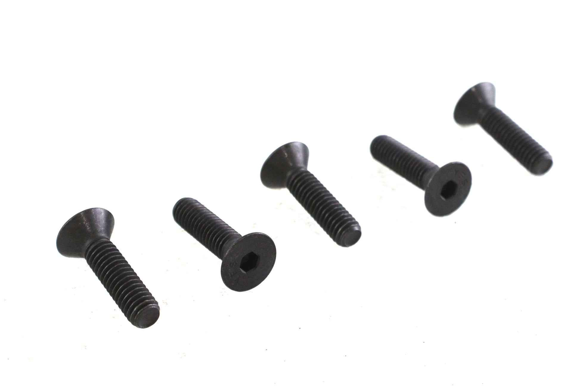 V-Twin Allen Flat Head Screws Black 5/16 inch-18 x 1-1/4 inch (Pack of 5)