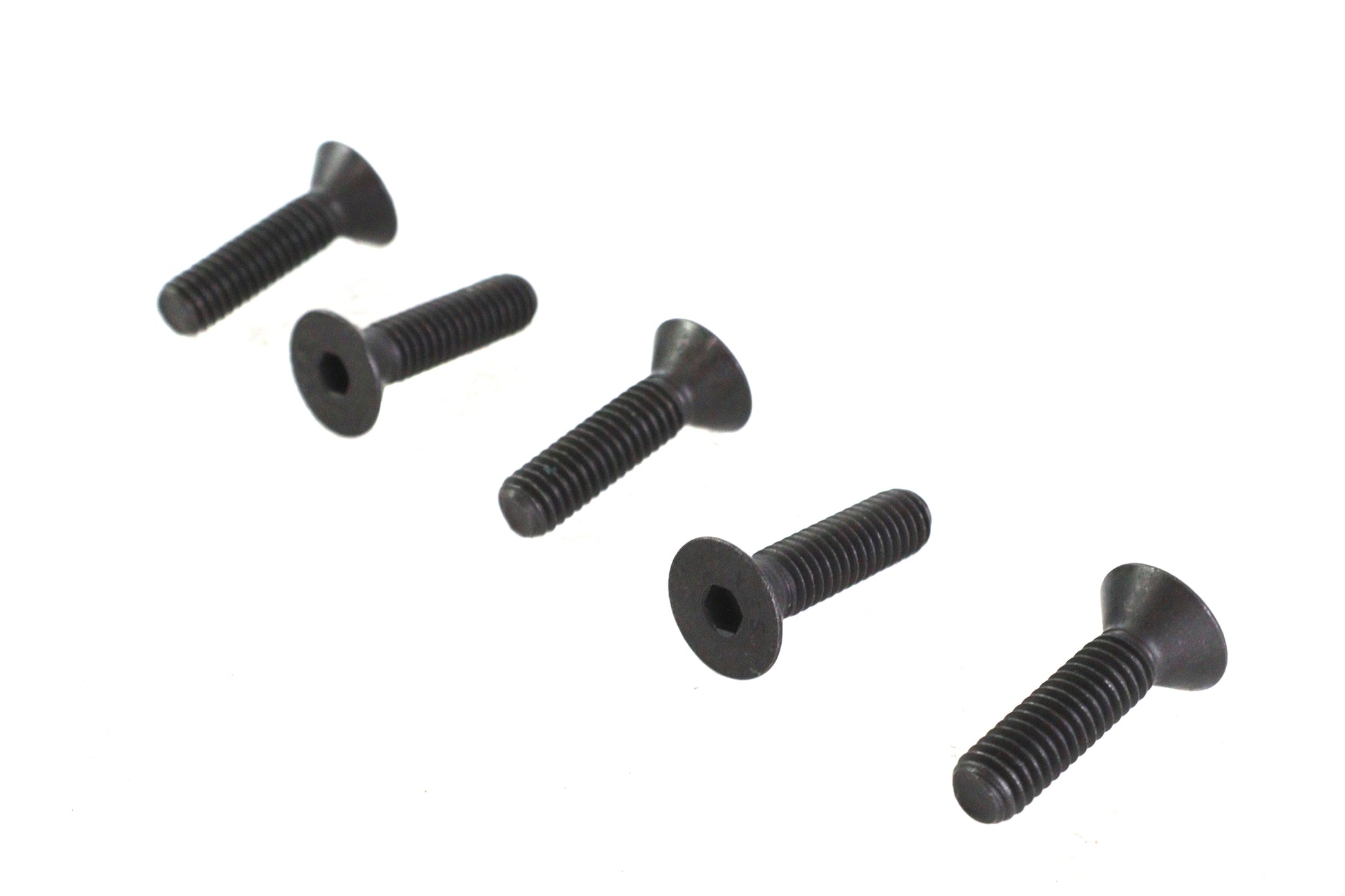 V-Twin Allen Flat Head Screws Black 5/16 inch-18 x 1-1/4 inch (Pack of 5)