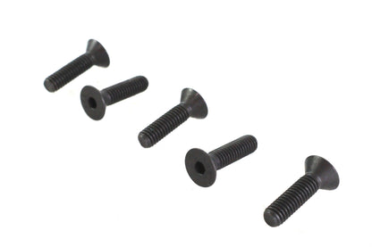 V-Twin Allen Flat Head Screws Black 5/16 inch-18 x 1-1/4 inch (Pack of 5)