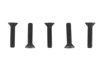 V-Twin Allen Flat Head Screws Black 5/16 inch-18 x 1-1/2 inch, Pack of 5