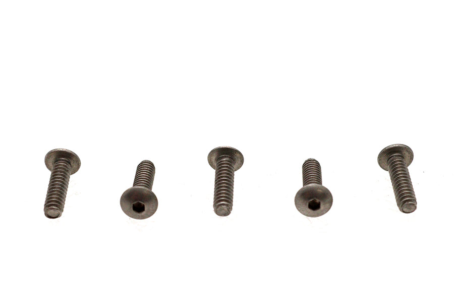 Colony Allen Button Head Screws Stainless Steel 6-32 x 1/2 inch (Pack of 5)